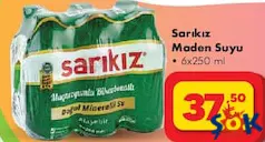 SARIKIZ MADEN SUYU 6X250 ML
